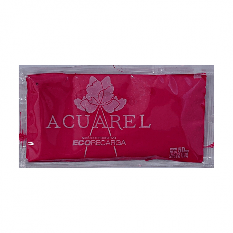 Acuarel Acrilico Dec. Eco Rec. X 50cc. Ade0420 Fucsia Acuarel