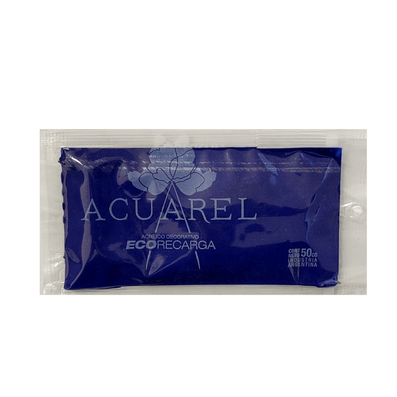 Acuarel Acrilico Dec. Eco Rec. X 50cc. Ade0520 Azul Traful