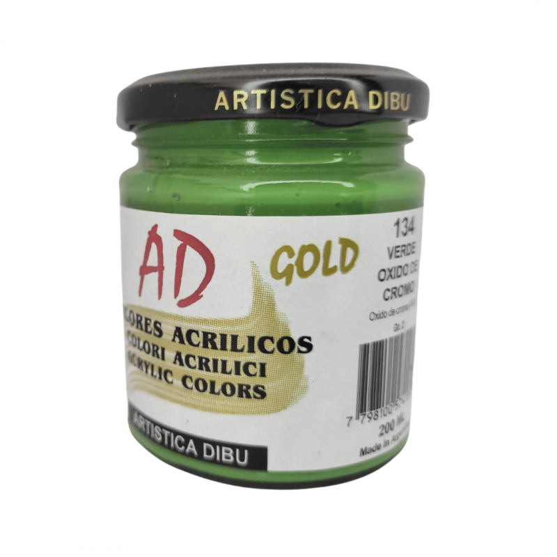 Ad Acrilico Prof. Gold G2 (134) Verde Ox. De Cromo