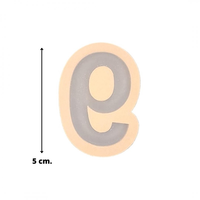 Molde Silic. p/res. (1213/2-9) Numero 5cm. 9