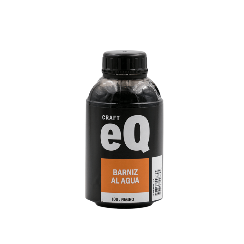 Eq Barniz Al Agua X 375 Cc. (100) Negro