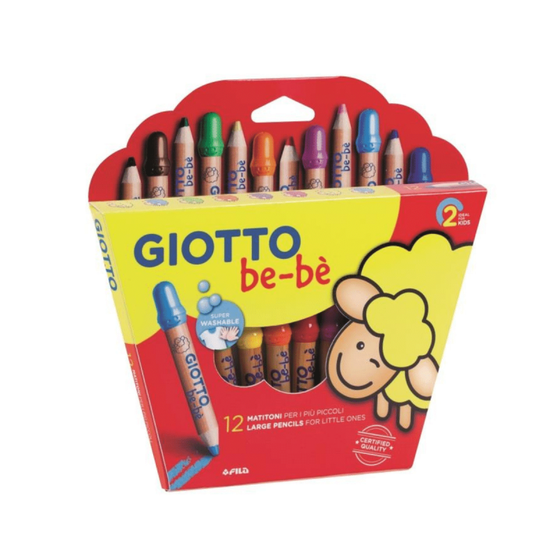 Giotto Bebe Lapiz  X 12 Colores (466500es)