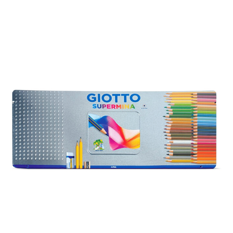 Giotto Lapiz Supermina Lata X 50 Colores (237500ot)