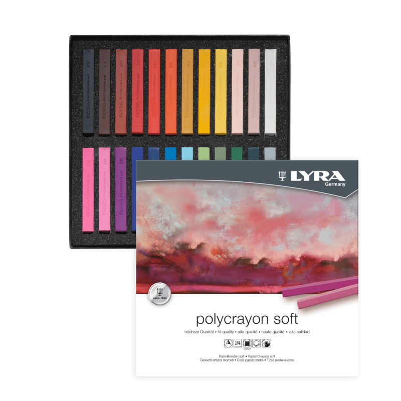 Pastel Lyra Policrayons 24 Colores (5651240)