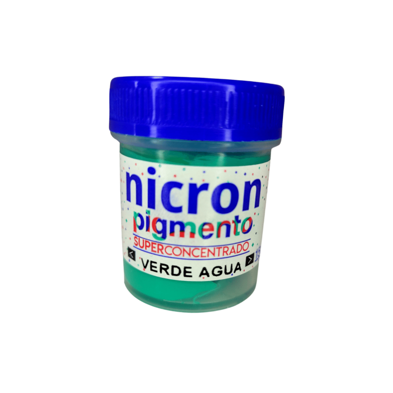 Nicron Pigmento P/ Porcelana Verde Agua