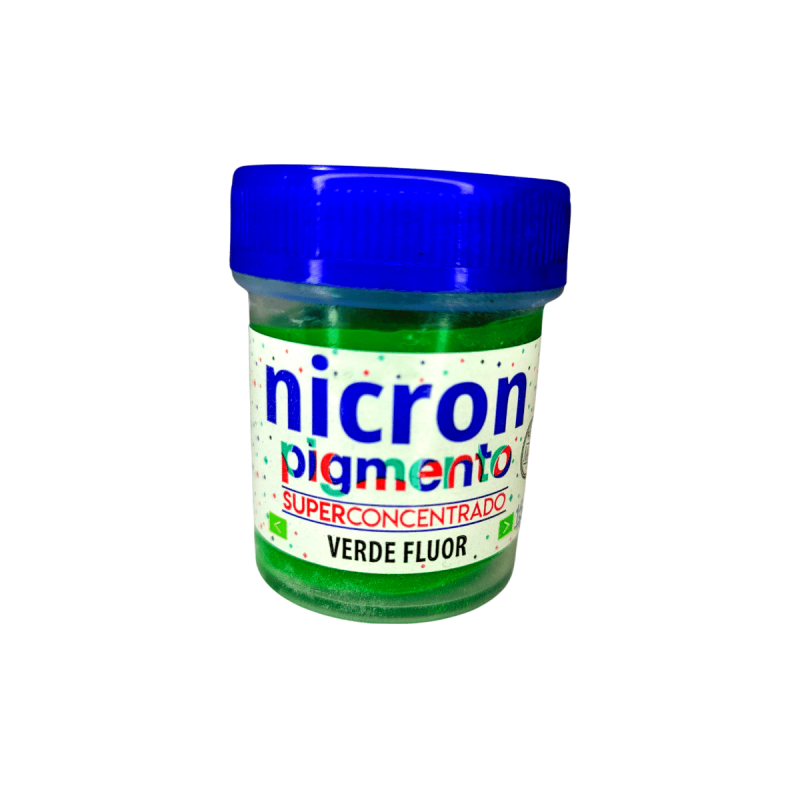 Nicron Pigmento P/ Porcelana Fluo Verde