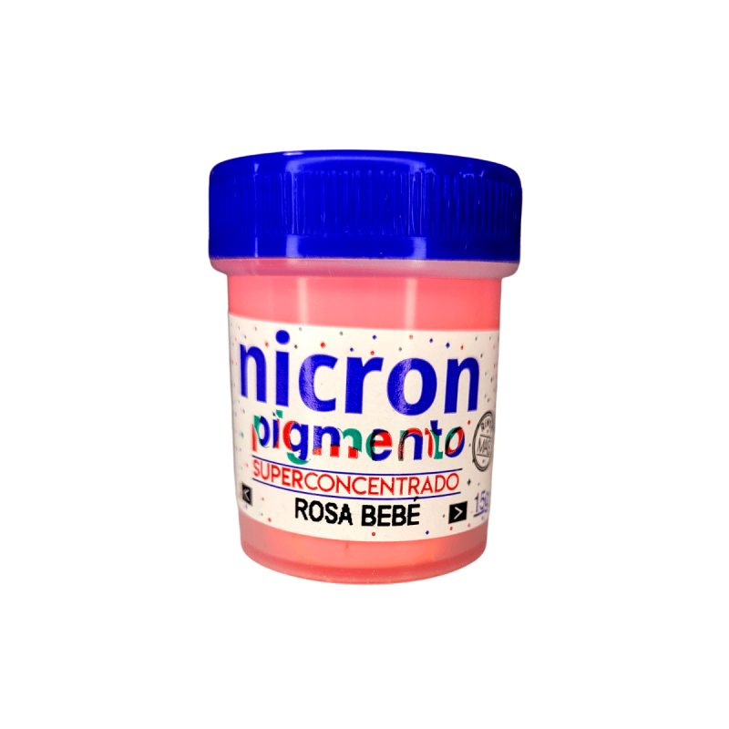 Nicron Pigmento P/ Porcelana Rosa Bebe