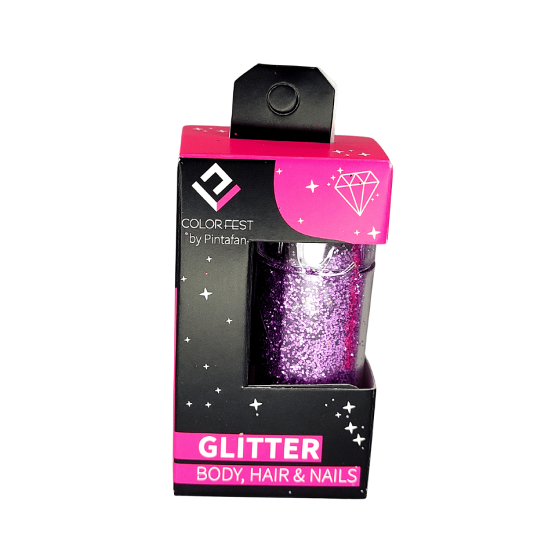 Glitter Color Fest X 15gs. Metal Violeta (0990-0011)