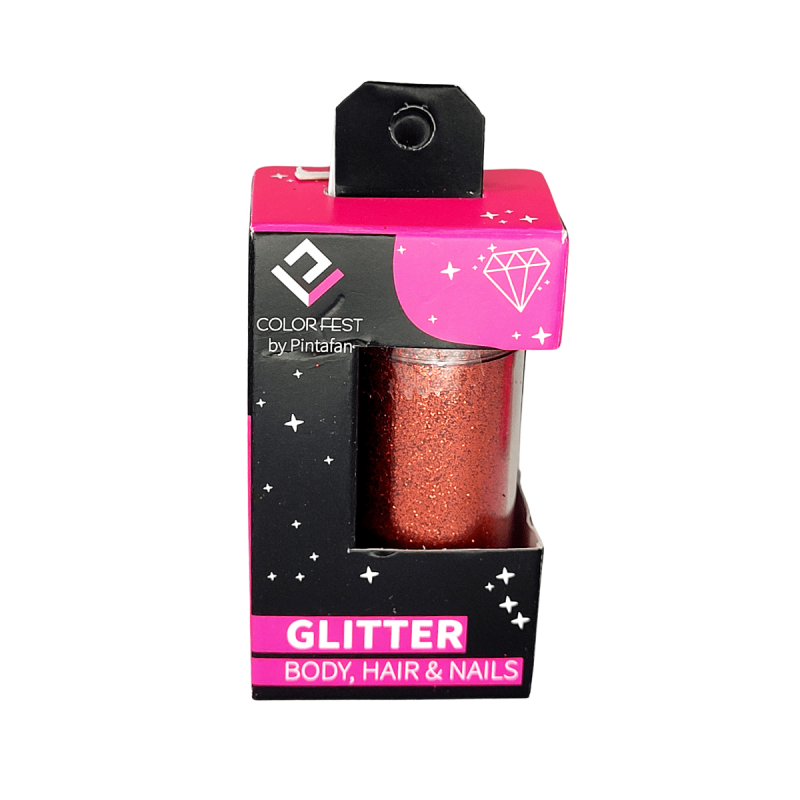 Glitter Color Fest X 15gs. Metal Rojo (0990-0008)