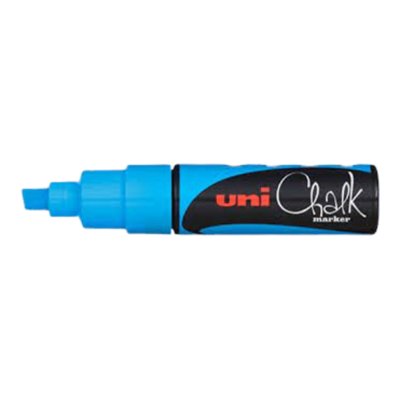 Marcador Posca Uni-chalk 8mm. Ce (azul Claro)
