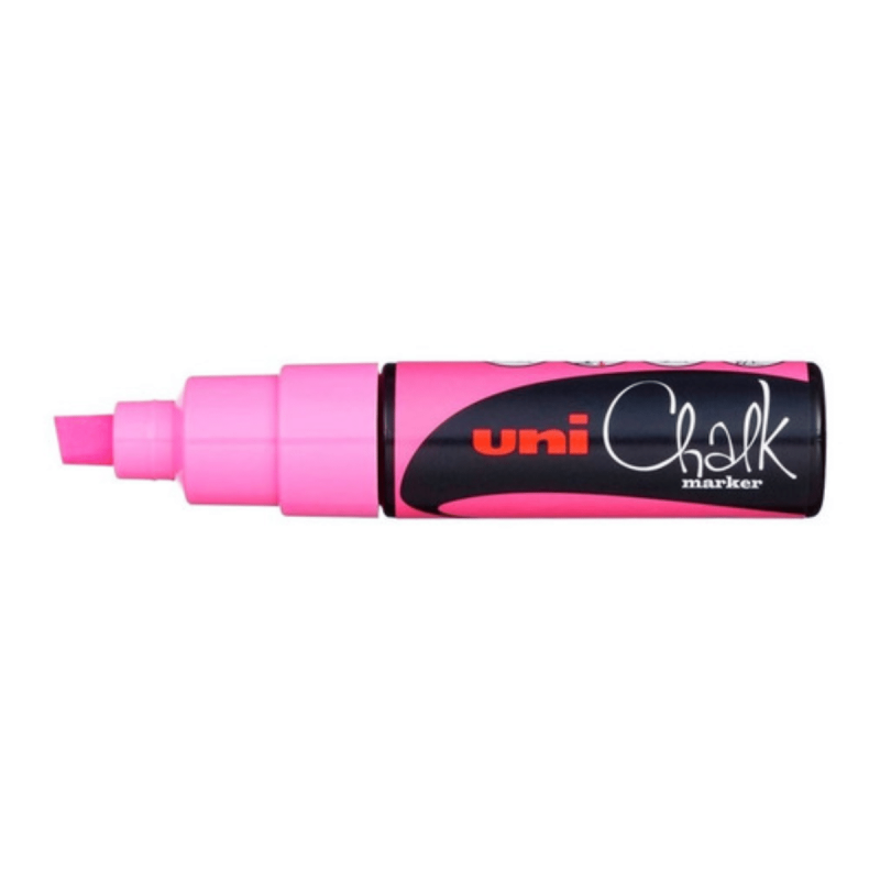 Marcador Posca Uni-chalk 8mm. Sf (rosa Fluo)