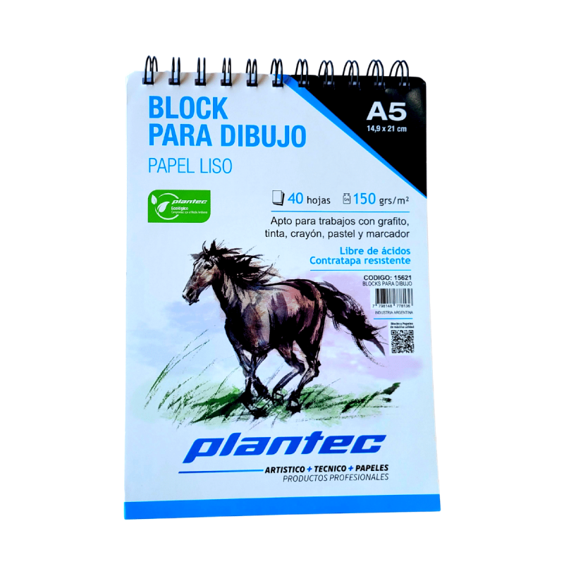Plantec Block P/dibujo 150gs. A3 X 40hs. (15623)