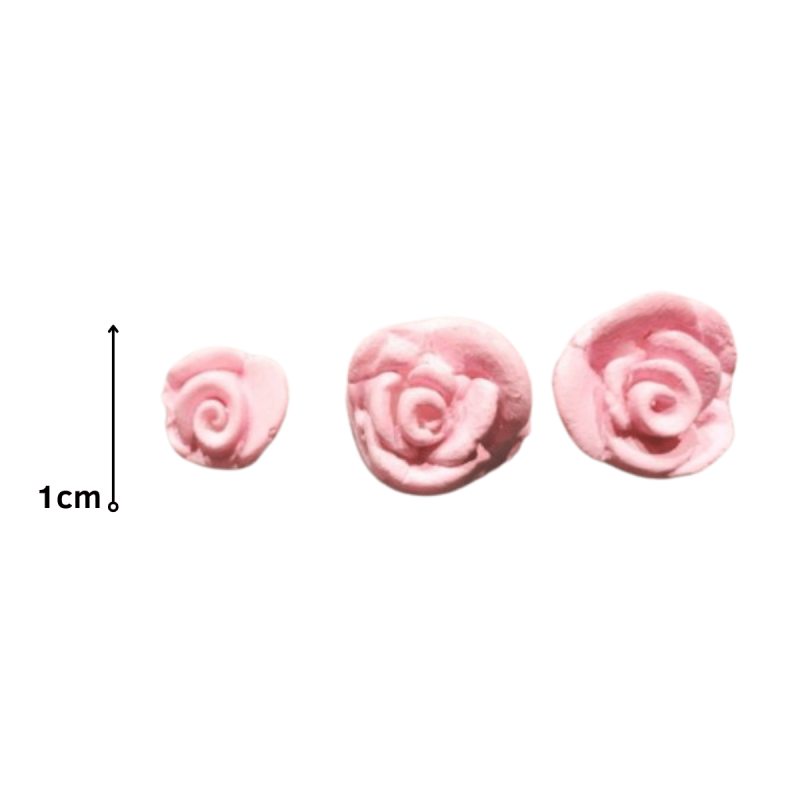 Molde Silic. (1.02) Rosas Mini X 3u
